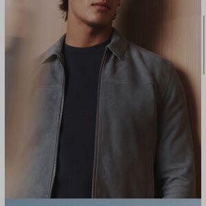 Men's Reiss Riley Blue Jacket Size Large New With Tags